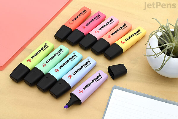 Stabilo Boss Highlighter Pens - Original & Pastel Highlighters