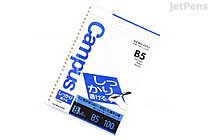 Kokuyo Campus Loose Leaf Paper - Shikkari - B5 - 6 mm Rule - 26 Holes - 100 Sheets - KOKUYO S836B