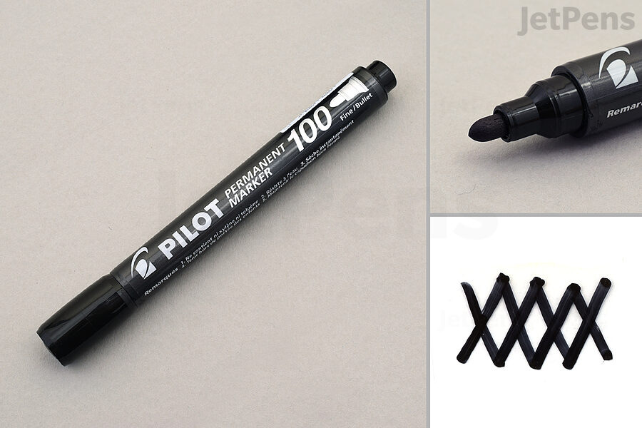 Sharpie Water-Resistant Ink Stick Plastic Point Pen, 0.8 mm, Black