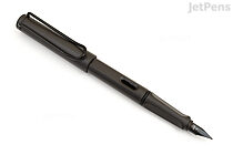 LAMY Safari Fountain Pen - Charcoal Black - Left-Handed - LAMY L17LH