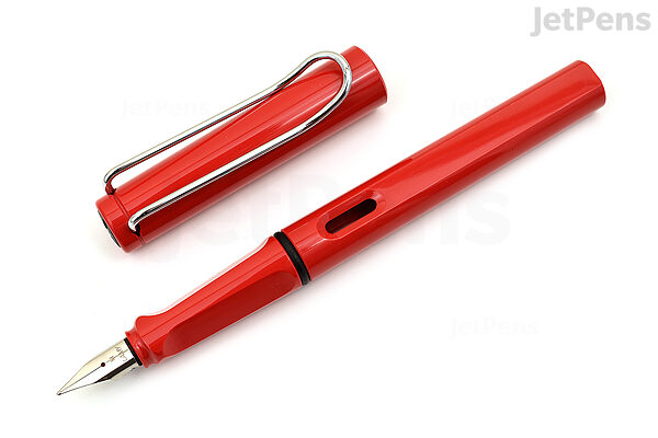 LAMY Safari Fountain Pen - Red - Fine - LAMY L16F