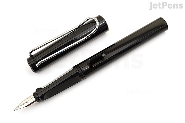 LAMY Safari Fountain Pen - Shiny Black - Fine Nib - LAMY L19BKF