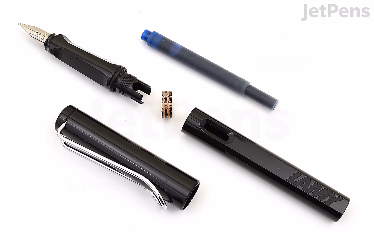 LAMY Safari Special Edition Pina Colada – Füller Mit M-Feder, Blau, Aus Deutschland, Im Geschenkkarton