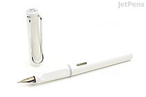 LAMY Safari Fountain Pen - White - Extra Fine Nib - LAMY L19WEEF