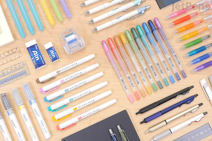 Japan MIDORI Coloring with Watercolor Pens for Children's Painting
