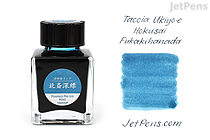 Taccia Ukiyo-e Hokusai Fukakihanada (Light Blue) Ink - 40 ml Bottle - TACCIA TFPI-WD42-4