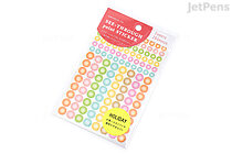 Hightide See-Through Point Stickers - Pastel - HIGHTIDE CL059-C