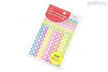 Hightide See-Through Point Stickers - Neon - HIGHTIDE CL059-D