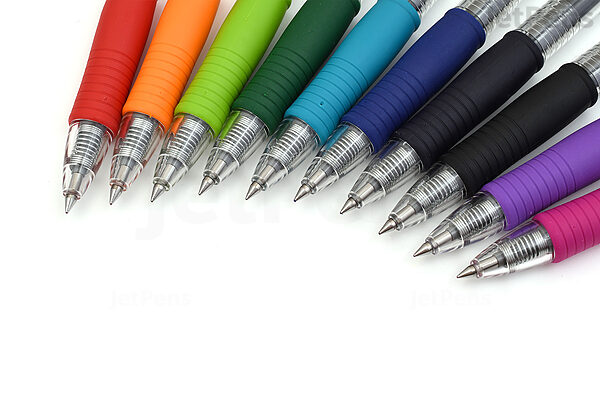 Set of 3 water-based gel pens, 0.5mm