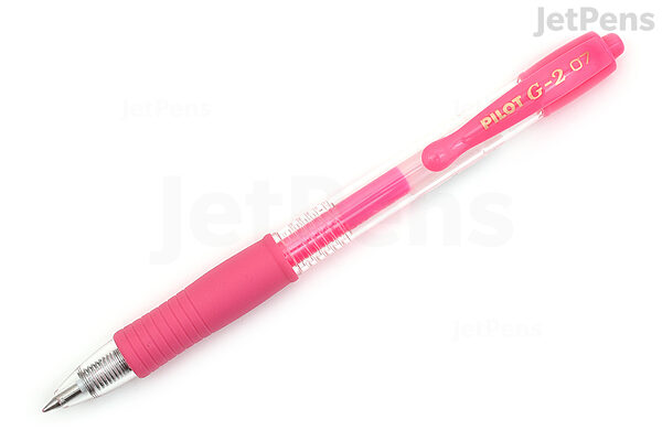 Pilot G2 Gel Pen - 0.7 mm - Neon Pink
