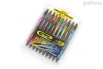Pilot G2 Gel Pen - 0.7 mm - 20 Pen Set (15 Colors) - PILOT G2720001-CW3