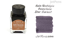 Kala Nostalgia Gemstone Star Garnet Ink - 30 ml Bottle - KALA N-G06-30