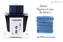 Sailor Pigment Seiboku Ink (Blue Black) - 50 ml Bottle - SAILOR 13-2002-242