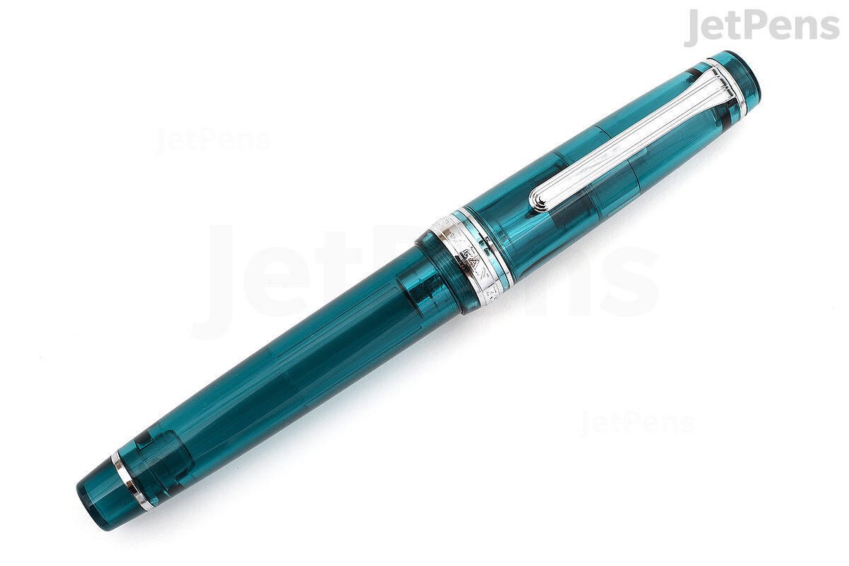 Blue Silicone Charm Pencil Case