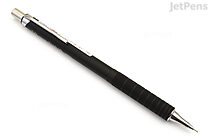 Pentel Orenz Mechanical Pencil - Metal Grip - 0.2 mm - Black - PENTEL XPP1002G2-A