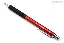 Pentel Orenz Mechanical Pencil - Metal Grip - 0.5 mm - Red - PENTEL XPP1005G2-B