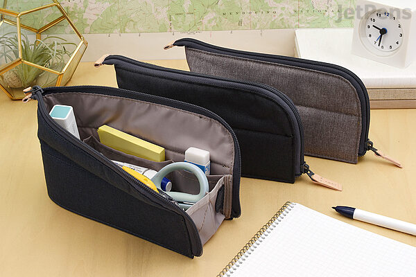 KOKUYO Standing Pencil Case Two-in-one Pencil Bag Multifunction
