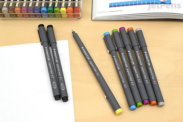 Staedtler Pigment Liner Los mejores bolígrafos de dibujo
