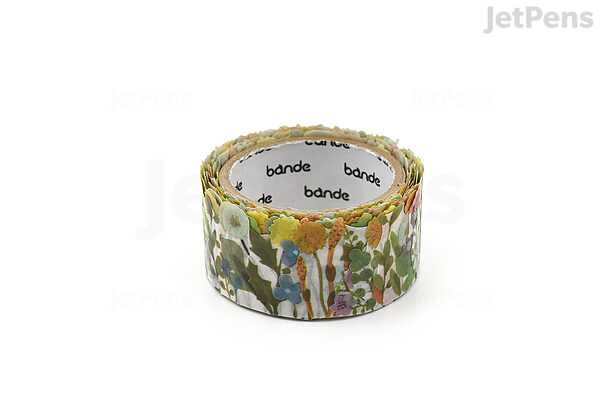 Bande Washi Tape Sticker Roll - Flower Wreath Dandelion | JetPens