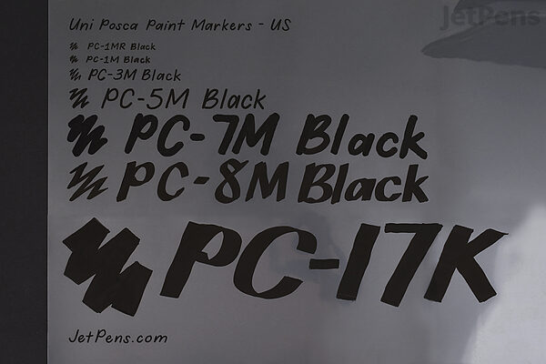 POSCA Paint Pen Ultra Fine PC-1MR - Black