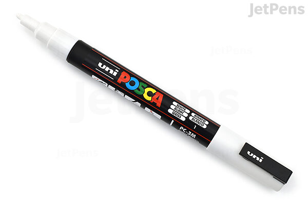Udvikle Uanset hvilken bænk Uni Posca Paint Marker PC-3M - US - White - Fine Point | JetPens