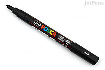 Uni Posca Paint Marker PC-3M - US - Black - Fine Point - UNI PC-3M-BLACK