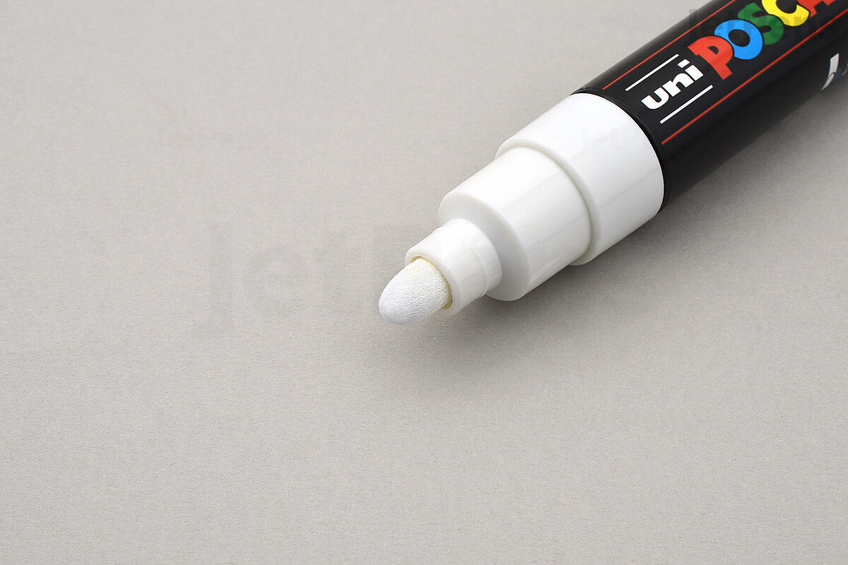 Posca Paint Pens - WHITE - large PC-7M – ART QUILT SUPPLIES - 2