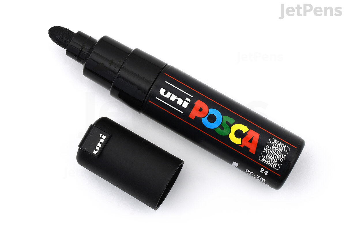 POSCA PC-7M Art Paint Marker Pens Large Bullet Tip Drawing