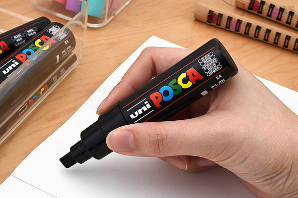 Posca Paint Marker PC-8K 8mm White – Cozys Scrapbooking