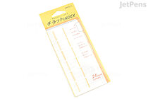 Midori Chiratto Index Tab - Large - Gold Pattern - MIDORI 82319006