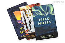 Field Notes National Parks Memo Books - Series E - 3.5" x 5.5" - 48 Pages - Graph - Pack of 3 - FIELD NOTES FNC-43E