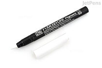 Kuretake ZIG Fudebiyori Brush Pen - Pigment - Milky White - KURETAKE CBK-55P-000