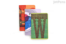 Field Notes United States of Letterpress Memo Books - Series A - 3.5" x 5.5" - 48 Pages - Graph - Pack of 3 - FIELD NOTES FNC-48A