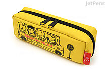 Kamio Japan Paco-Tray Pen Case - Peanuts - Yellow - KAMIO JAPAN 721726