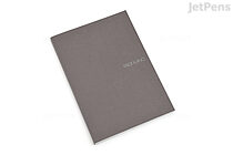fabriano ecoqua notebook dot a5 grid raspberry stone jetpens