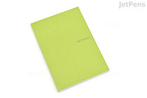 Fabriano EcoQua Gluebound Notebook - A5 - Dot Grid - Lime - FABRIANO 71-14821858