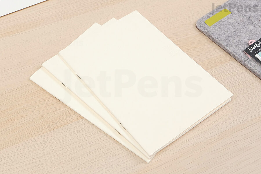 The MD Notebook Light is a set of three lightweight booklets.