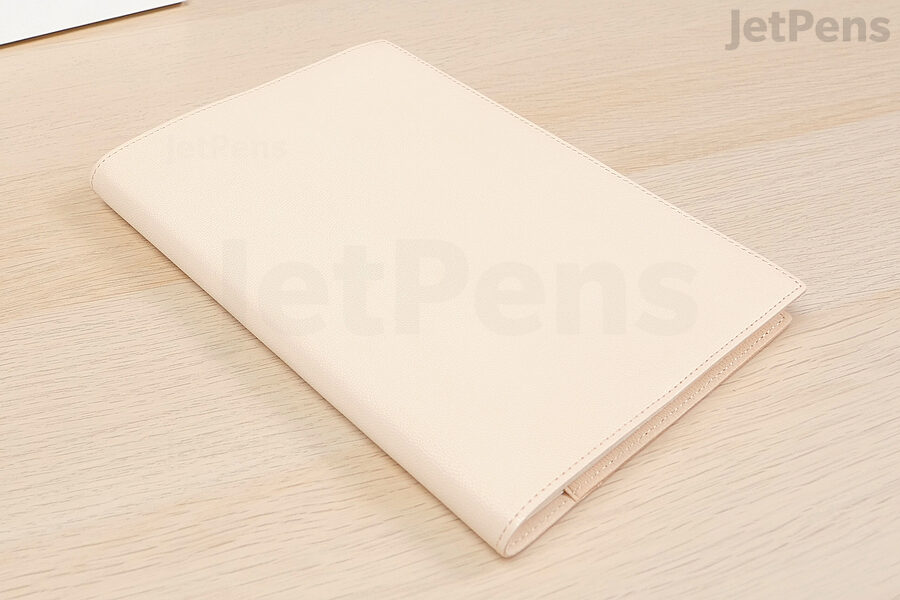 A leather cover is a luxurious addition to your MD Notebook.