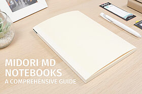 Midori MD Notebook Journal - A5 - Codex 1 Day 1 Page - Blank