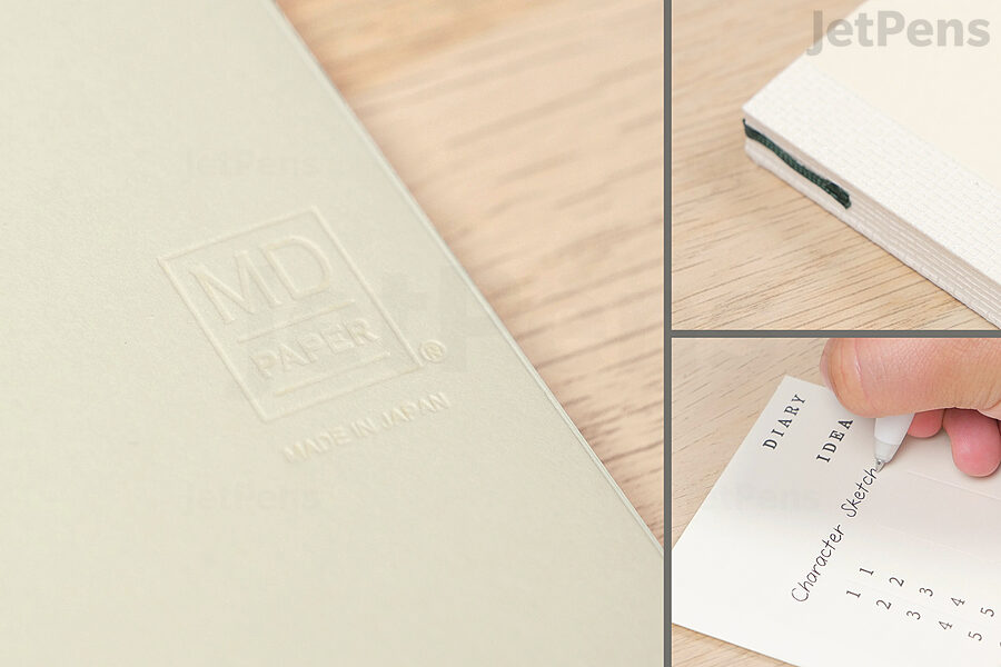 MD Notebooks include thoughtful details.