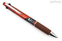 Uni Jetstream 4&1 4 Color 0.5 mm Ballpoint Multi Pen + 0.5 mm Pencil - Blood Orange (Red) - UNI MSXE510005.38