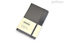Rhodia Webnotebook - Pocket (3.5" x 5.5") - Dot Grid - Black - RHODIA 118569