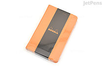 Rhodia Webnotebook - Pocket (3.5" x 5.5") - Blank - Orange - RHODIA 118078