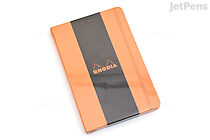 Rhodia Webnotebook - A5 (5.5" x 8.25") - Blank - Orange - RHODIA 118668