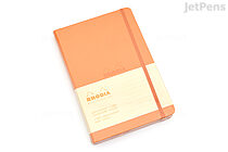 Rhodia Webnotebook - A5 (5.5" x 8.25") - Lined - Orange - RHODIA 118608