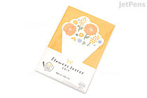 Furukawashiko Flowers Letter Set - Yellow Bouquet - FURUKAWASHIKO LT287