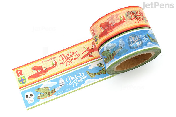 Collective Masking Tape 2-Piece Set Porco Rosso