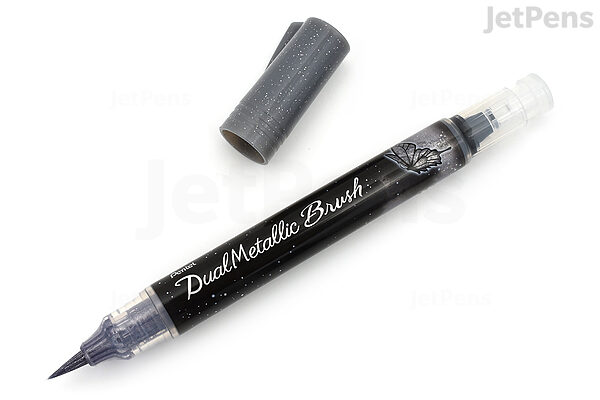 Pentel Dual Metallic Brush Pen Two Tone Glitter Combination XGFH -   Norway