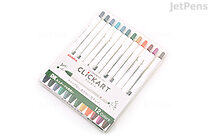 Zebra Clickart Knock Sign Pen - 0.6 mm - 12 Color Set - DK - ZEBRA WYSS22-12CDK
