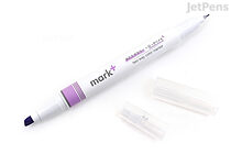 Kokuyo Mark+ 2 Way Marker Pen - Purple - KOKUYO PM-MT200V